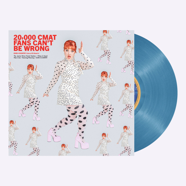 Cmat - Euro-Country (Live At St Anne’S) Transparent Blue Vinyl