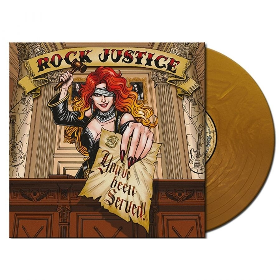 Rock Justice - You've Been Served (Gold Vinyl Lp)