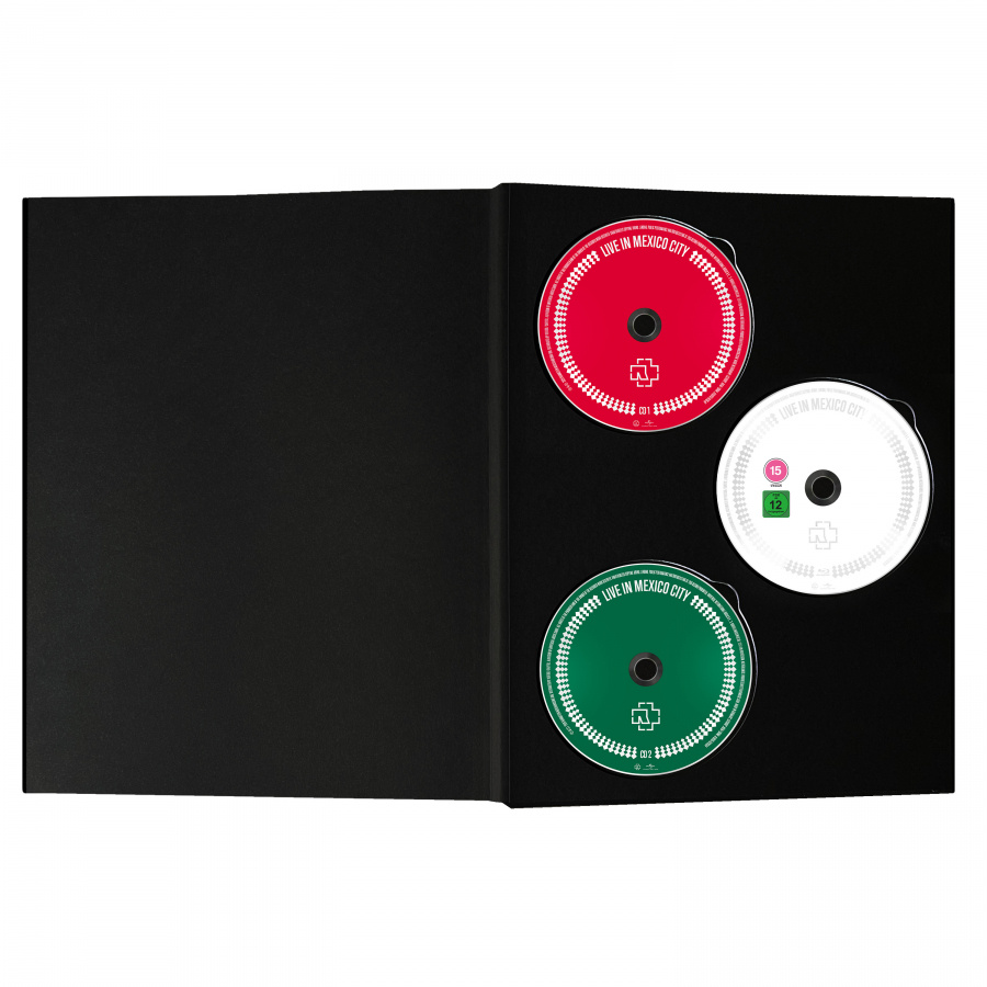 Rammstein - Live In Mexico City (2CD + 1 Blu-ray + 296-page Hardback Photo Book)