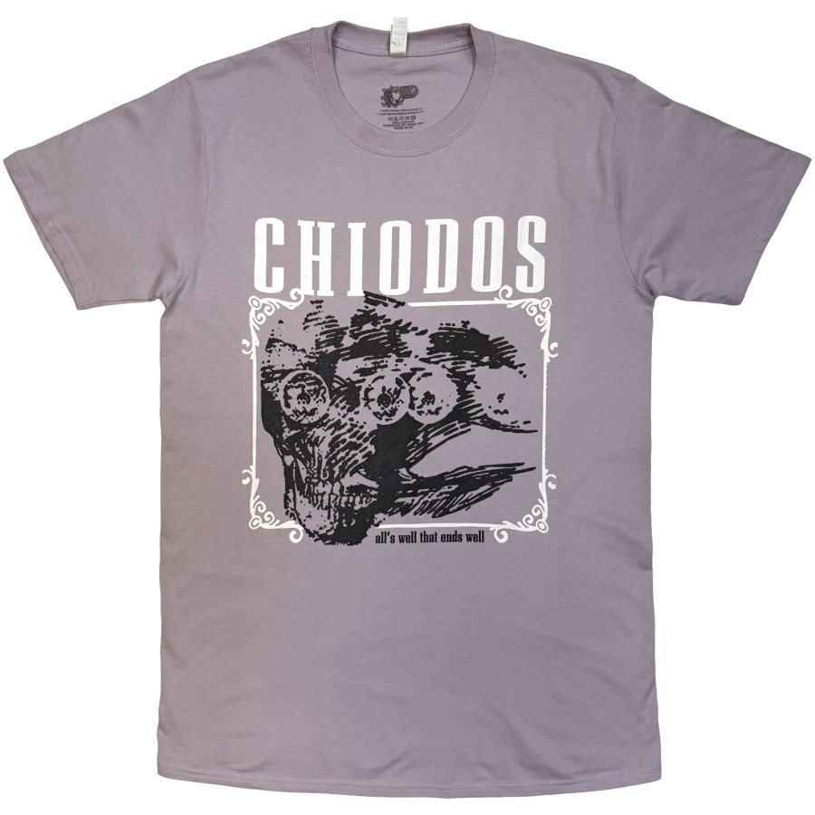 Chiodos - Awtew Faded Face Uni Purp T-Shirt