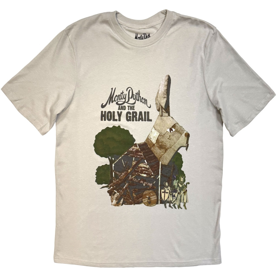 Monty Python - Trojan Rabbit Uni Grey T-Shirt