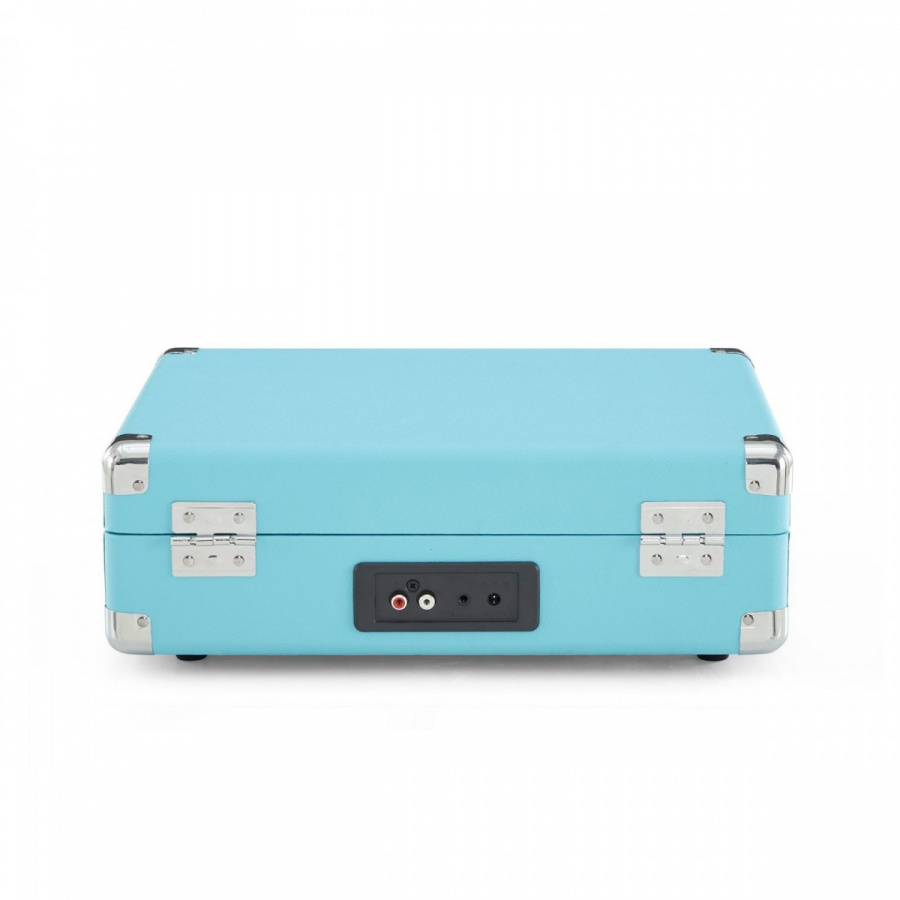 Vinylspelare - Cruiser Plus Deluxe Portable Turntable - Now With Bluetooth Out (Turquoise)