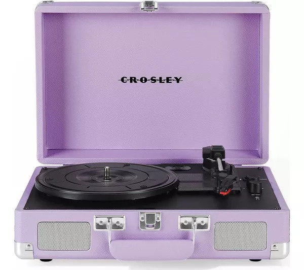 Vinylspelare - Cruiser Plus Portable Turntable (Lavender)