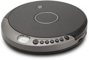 CD-Spelare - Gpx Pcb319b Bluetooth Wireless Personal Cd Player -(Black/Silver)