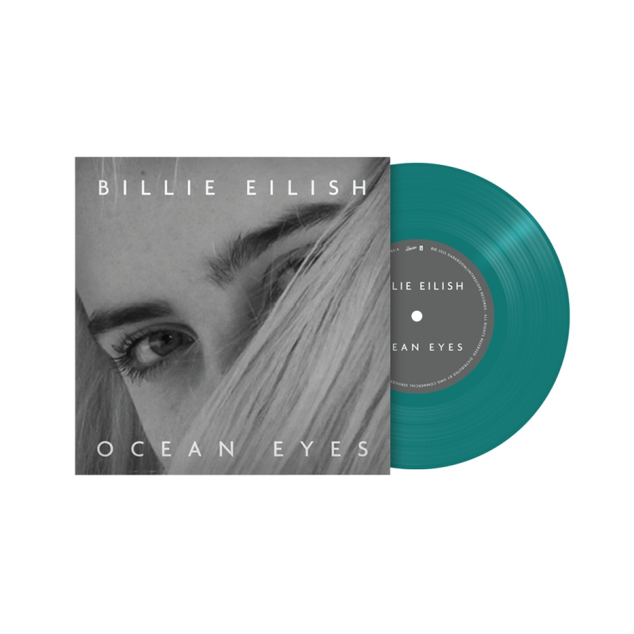 Billie Eilish - Ocean Eyes (Translucent Turquoise Vinyl/Single)