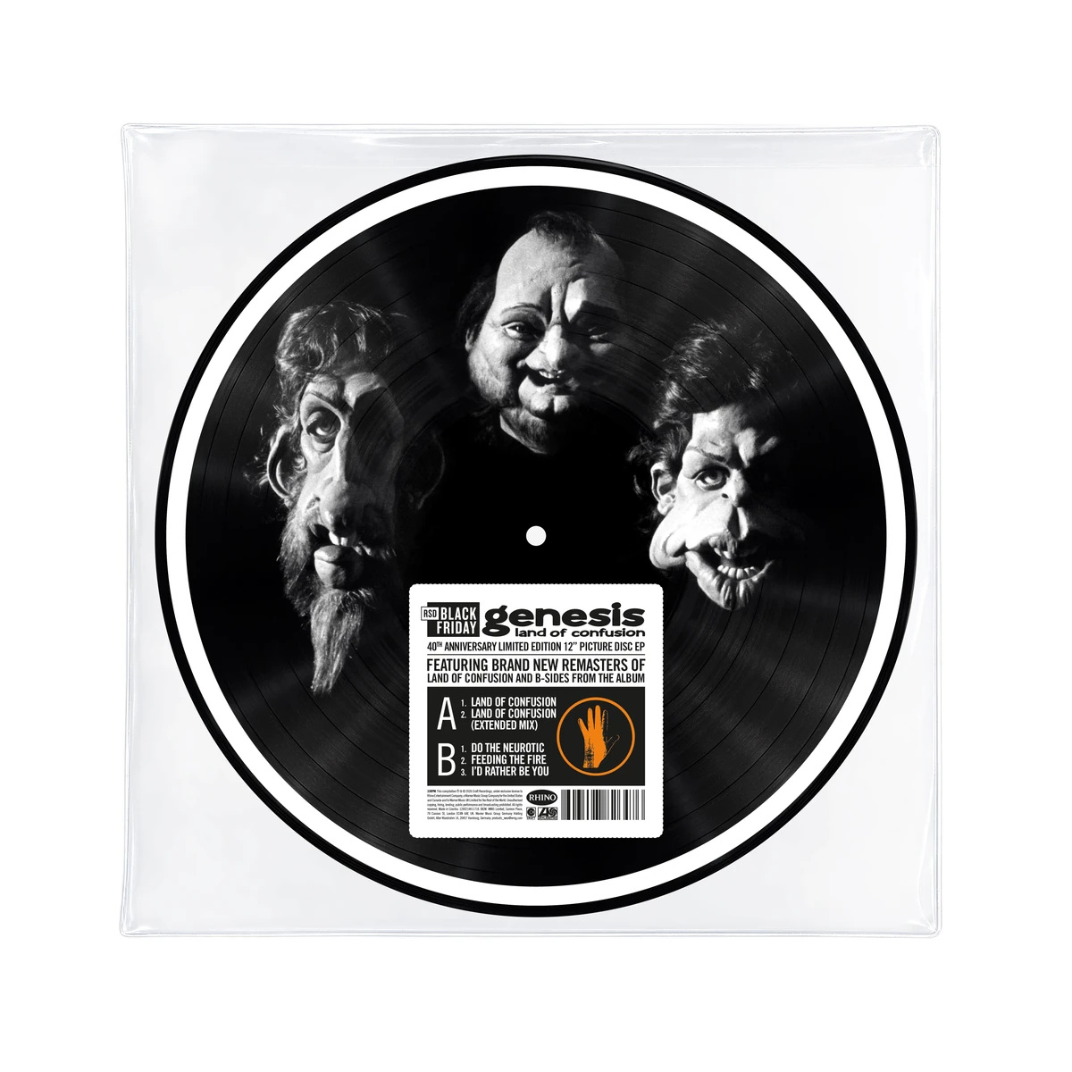 Genesis - Land Of Confusion (Limited 1 X 180G Picture Vinyl Ep Single)