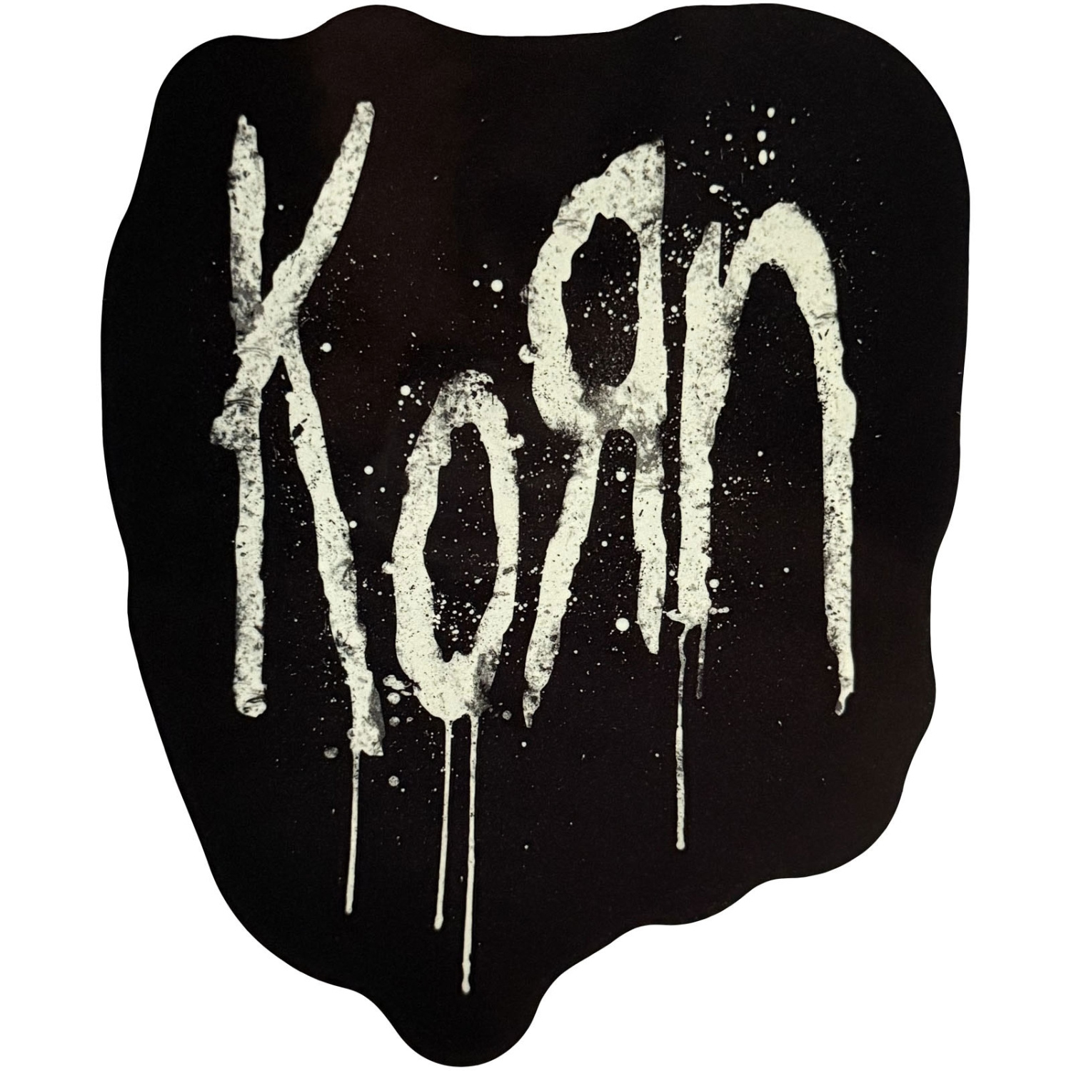 Korn - Splatter Logo Sticker