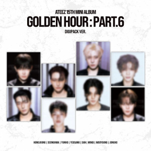 Ateez - Golden Hour : Part.6 (Digipack Ver.) (Random Ver.) + Hellolive