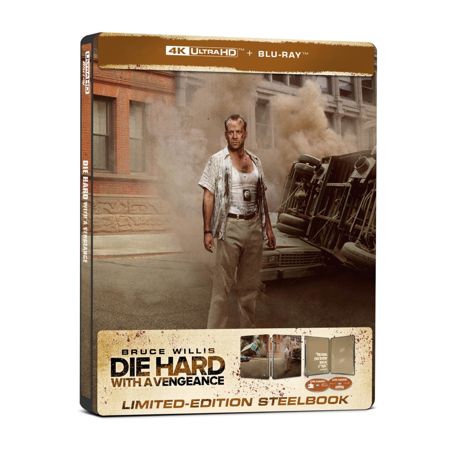 Movie - Die Hard With A Vengeance (Ltd Steelbook 2-disc / 4K UHD + Blu-ray)