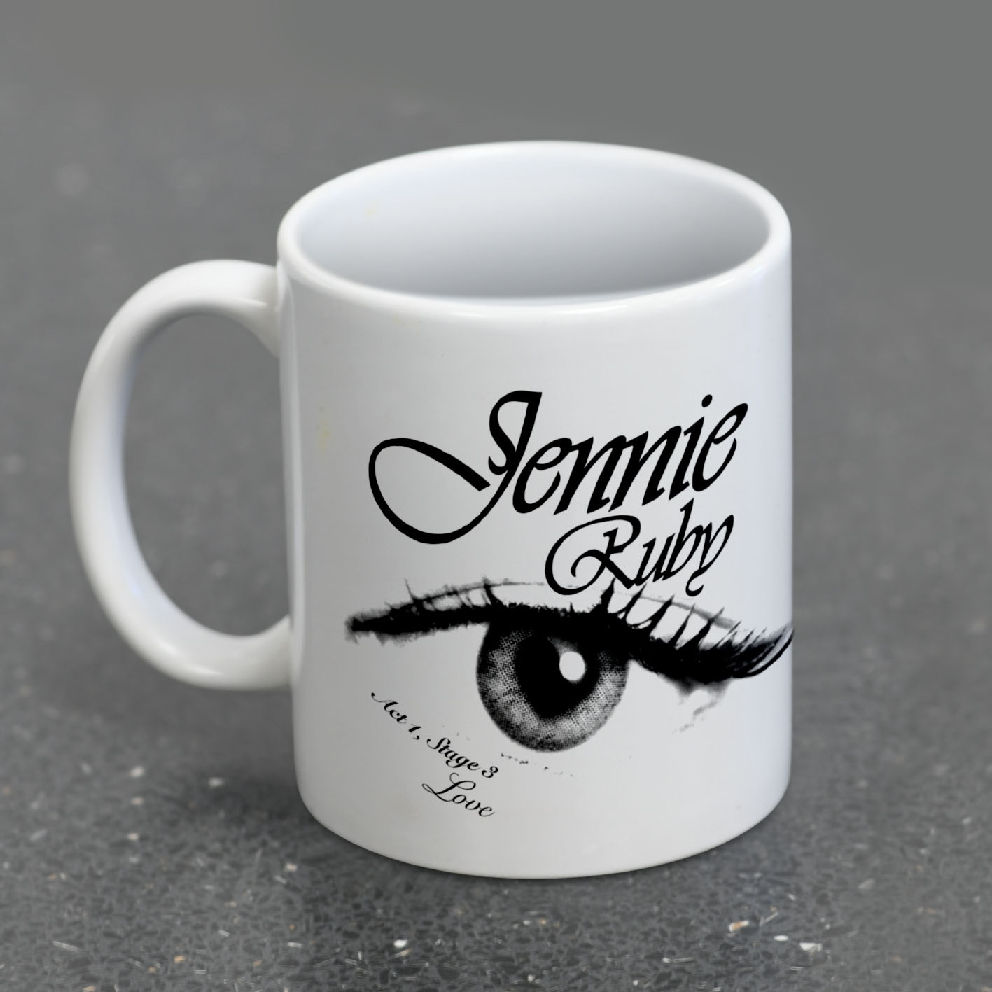Jennie - Love White Pod Mug