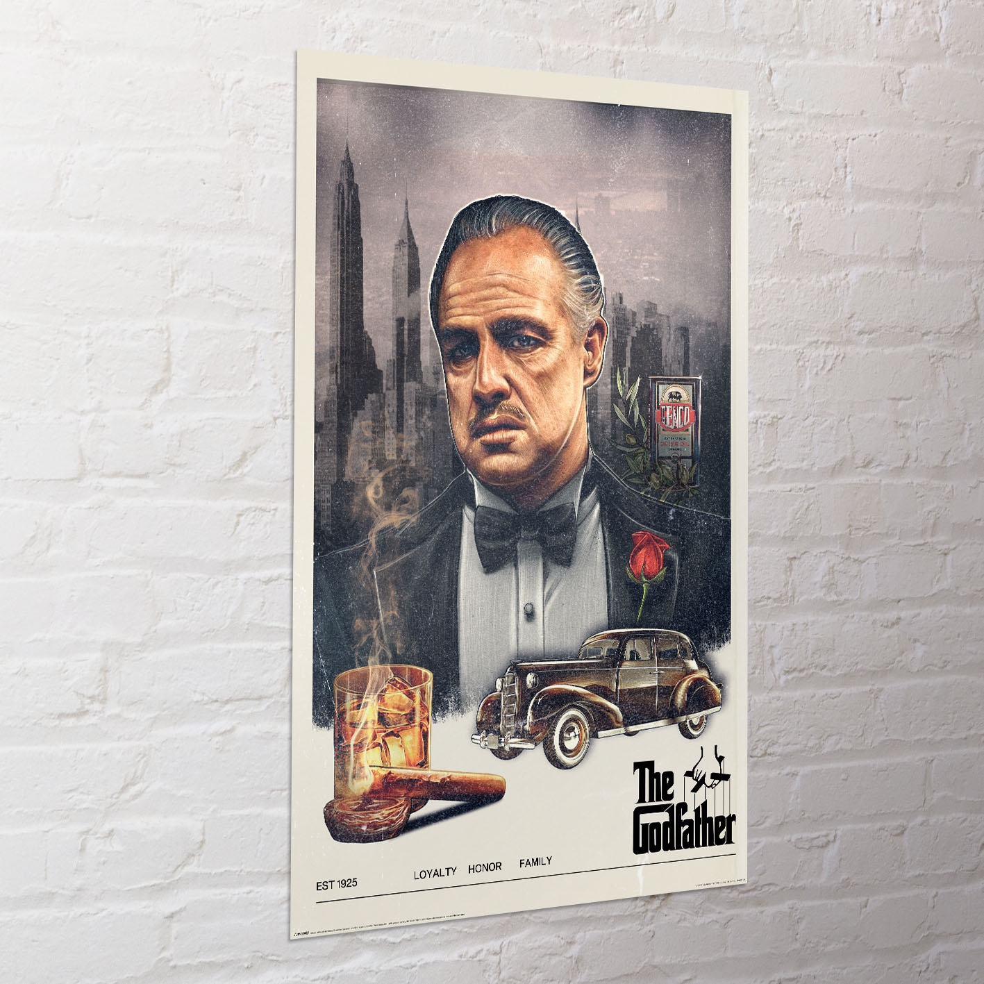 The Godfather - Loyalty Honour Family Maxi Poster 91,5 X 61 Cm