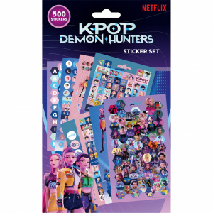 K-Pop Demon Hunters - 500Pcs Sticker Book