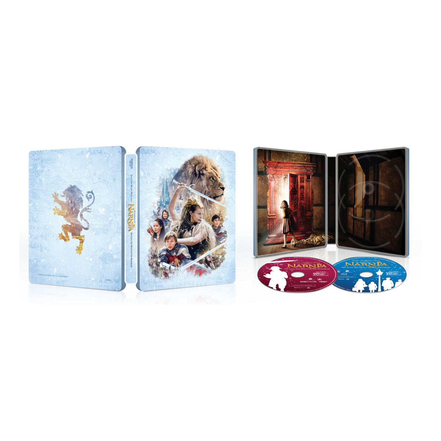 Movie - The Chronicles Of Narnia: The Lion Witch And The Wardrobe (Ltd Steelbook 2-disc / 4K UHD + Blu-ray)