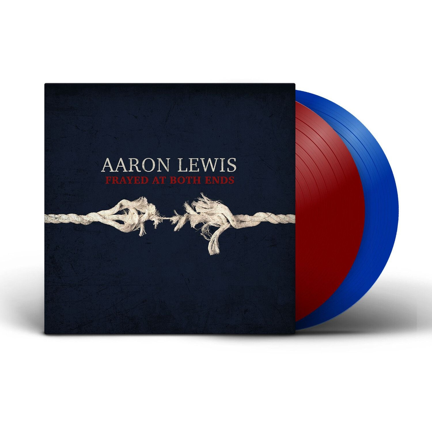 Aaron Lewis - Frayed At Both Ends (Deluxe) [Red & Blue 2 LP] (LP, Deluxe Edition, Värivinyyli, Punainen, Sininen)
