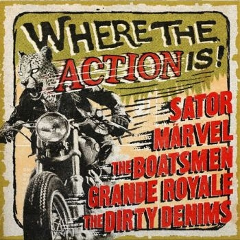 Various Artists - Where The Action Is (Clear Vinyl Lp