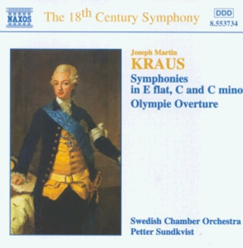 Kraus Joseph Martin - Symphonies Vol 1