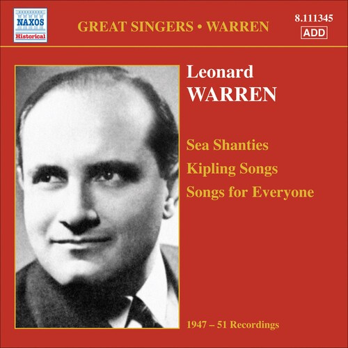 Leonard Warren - Sea Shanties