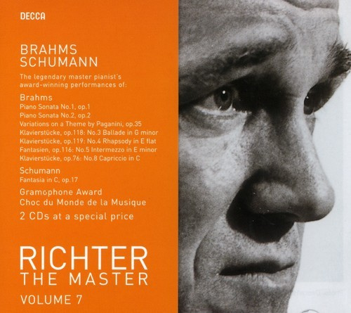 Richter Sviatoslav Piano - Plays Schumann/Brahms  Master Vol 7