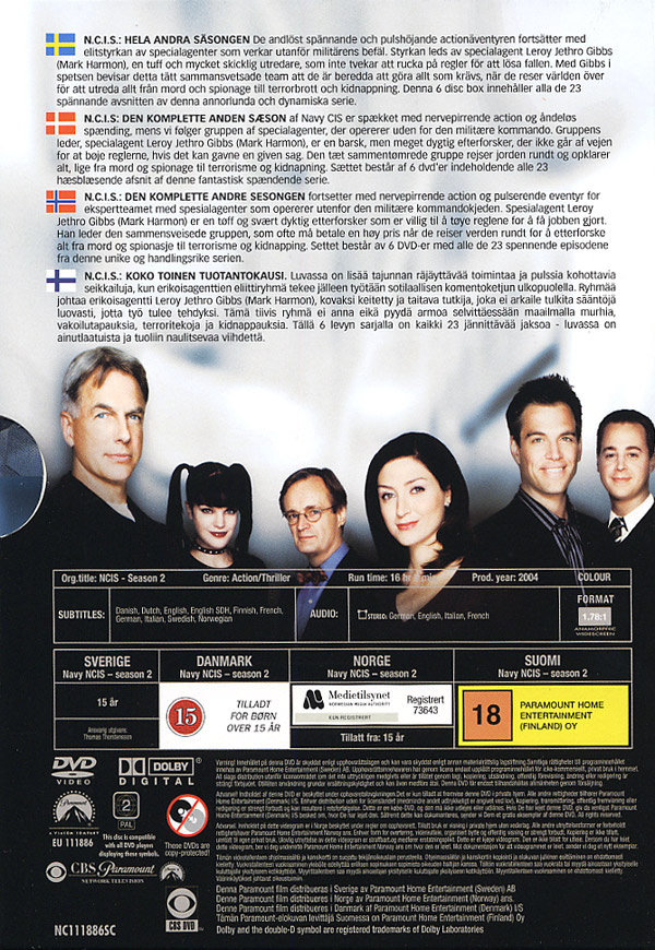 Movie - Ncis S02 Dvd