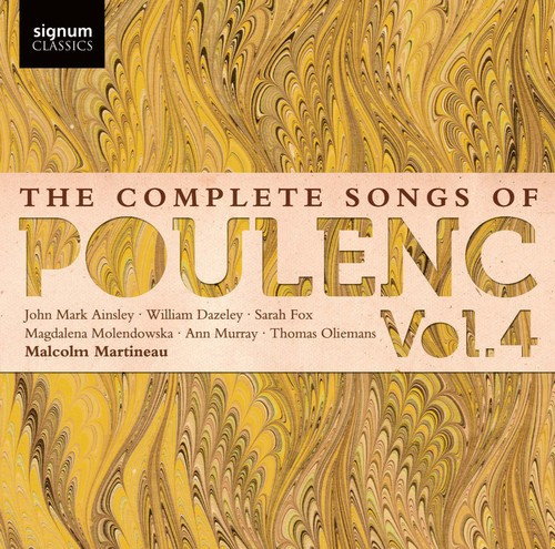 Poulenc - Songs Vol 4